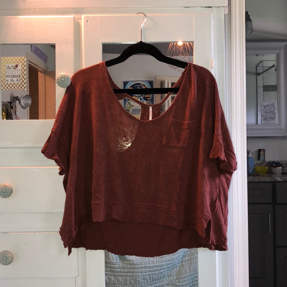 Free People Knit Crop Top
